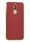 BFS  Huawei Mate 10 Lite Kılıf Volet Silikon - Kırmızı