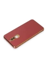 BFS  Huawei Mate 10 Lite Kılıf Volet Silikon - Kırmızı