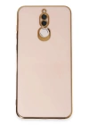 BFS  Huawei Mate 10 Lite Kılıf Volet Silikon - Pembe