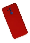 BFS  Huawei Mate 20 Lite Kılıf Nano içi Kadife Silikon - Kırmızı