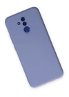 BFS  Huawei Mate 20 Lite Kılıf Nano içi Kadife Silikon - Lila