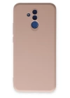 BFS  Huawei Mate 20 Lite Kılıf Nano içi Kadife Silikon - Pudra