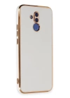 BFS  Huawei Mate 20 Lite Kılıf Volet Silikon - Beyaz