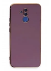 BFS  Huawei Mate 20 Lite Kılıf Volet Silikon - Mor
