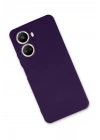 BFS  Huawei Nova 10 SE Kılıf First Silikon - Mürdüm