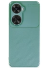 BFS  Huawei Nova 12 SE Kılıf Auto Focus Karbon Kapak - Koyu Yeşil