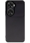 BFS  Huawei Nova 12 SE Kılıf Auto Focus Karbon Kapak - Siyah