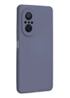 BFS  Huawei Nova 9 SE Kılıf Nano içi Kadife Silikon - Gri