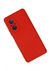 BFS  Huawei Nova 9 SE Kılıf Nano içi Kadife Silikon - Kırmızı