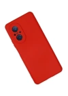BFS  Huawei Nova 9 SE Kılıf Nano içi Kadife Silikon - Kırmızı