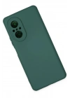 BFS  Huawei Nova 9 SE Kılıf Nano içi Kadife Silikon - Koyu Yeşil
