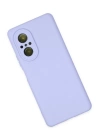 BFS  Huawei Nova 9 SE Kılıf Nano içi Kadife Silikon - Lila
