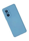 BFS  Huawei Nova 9 SE Kılıf Nano içi Kadife Silikon - Mavi