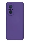 BFS  Huawei Nova 9 SE Kılıf Nano içi Kadife Silikon - Mor