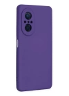 BFS  Huawei Nova 9 SE Kılıf Nano içi Kadife Silikon - Mor