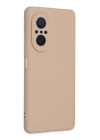 BFS  Huawei Nova 9 SE Kılıf Nano içi Kadife Silikon - Pudra