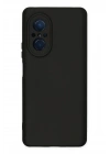 BFS  Huawei Nova 9 SE Kılıf Nano içi Kadife Silikon - Siyah