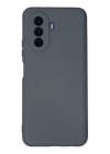 BFS  Huawei Nova Y70 Kılıf Nano içi Kadife Silikon - Gri