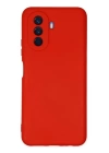 BFS  Huawei Nova Y70 Kılıf Nano içi Kadife Silikon - Kırmızı