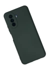 BFS  Huawei Nova Y70 Kılıf Nano içi Kadife Silikon - Koyu Yeşil