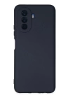 BFS  Huawei Nova Y70 Kılıf Nano içi Kadife Silikon - Lacivert