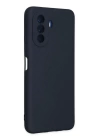 BFS  Huawei Nova Y70 Kılıf Nano içi Kadife Silikon - Lacivert