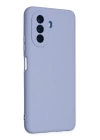 BFS  Huawei Nova Y70 Kılıf Nano içi Kadife Silikon - Lila