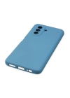 BFS  Huawei Nova Y70 Kılıf Nano içi Kadife Silikon - Mavi