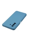 BFS  Huawei Nova Y70 Kılıf Nano içi Kadife Silikon - Mavi