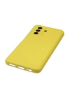 BFS  Huawei Nova Y70 Kılıf Nano içi Kadife Silikon - Sarı