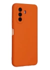 BFS  Huawei Nova Y70 Kılıf Nano içi Kadife Silikon - Turuncu