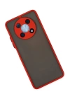 BFS  Huawei Nova Y90 Kılıf Montreal Silikon Kapak - Kırmızı