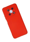 BFS  Huawei Nova Y90 Kılıf Nano içi Kadife Silikon - Kırmızı