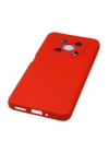 BFS  Huawei Nova Y90 Kılıf Nano içi Kadife Silikon - Kırmızı