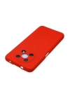 BFS  Huawei Nova Y90 Kılıf Nano içi Kadife Silikon - Kırmızı