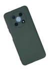 BFS  Huawei Nova Y90 Kılıf Nano içi Kadife Silikon - Koyu Yeşil