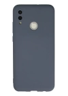 BFS  Huawei P Smart 2019 Kılıf Nano içi Kadife Silikon - Gri