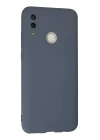 BFS  Huawei P Smart 2019 Kılıf Nano içi Kadife Silikon - Gri