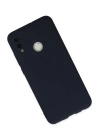 BFS  Huawei P Smart 2019 Kılıf Nano içi Kadife Silikon - Lacivert