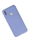 BFS  Huawei P Smart 2019 Kılıf Nano içi Kadife Silikon - Lila