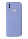BFS  Huawei P Smart 2019 Kılıf Nano içi Kadife Silikon - Lila