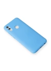 BFS  Huawei P Smart 2019 Kılıf Nano içi Kadife Silikon - Mavi