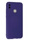 BFS  Huawei P Smart 2019 Kılıf Nano içi Kadife Silikon - Mor