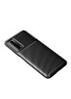 BFS  Huawei P Smart 2021 Kılıf Auto Focus Karbon Kapak - Siyah