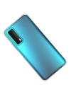 BFS  Huawei P Smart 2021 Kılıf Lüx Şeffaf Silikon - Şeffaf