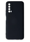 BFS  Huawei P Smart 2021 Kılıf Nano içi Kadife Silikon - Lacivert