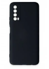 BFS Huawei P Smart 2021 Kılıf Nano içi Kadife Silikon - Lacivert