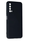 BFS  Huawei P Smart 2021 Kılıf Nano içi Kadife Silikon - Lacivert