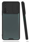 BFS  Huawei P Smart 2021 Kılıf Platin Kamera Koruma Silikon - Siyah