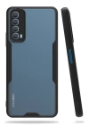 BFS  Huawei P Smart 2021 Kılıf Platin Silikon - Siyah